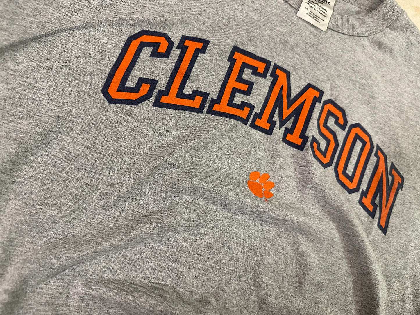 Vintage Clemson Frontprint Shirt